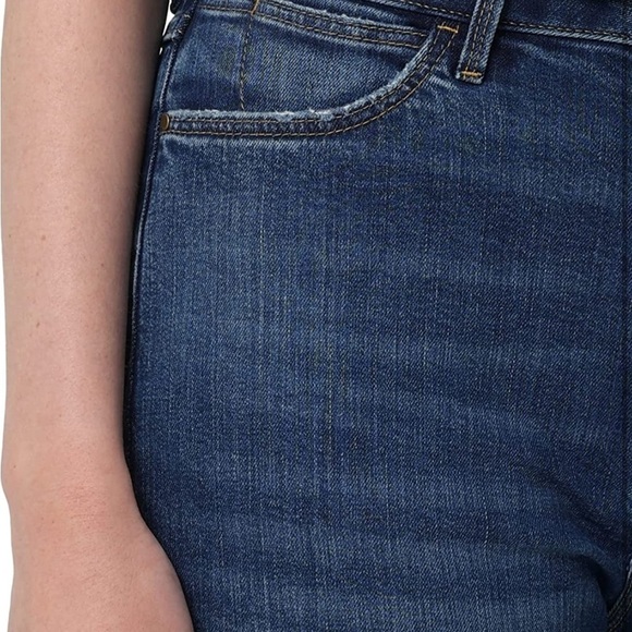 Wrangler high rise bold boot cut jeans size 20W long med/dark wash - Picture 4 of 13